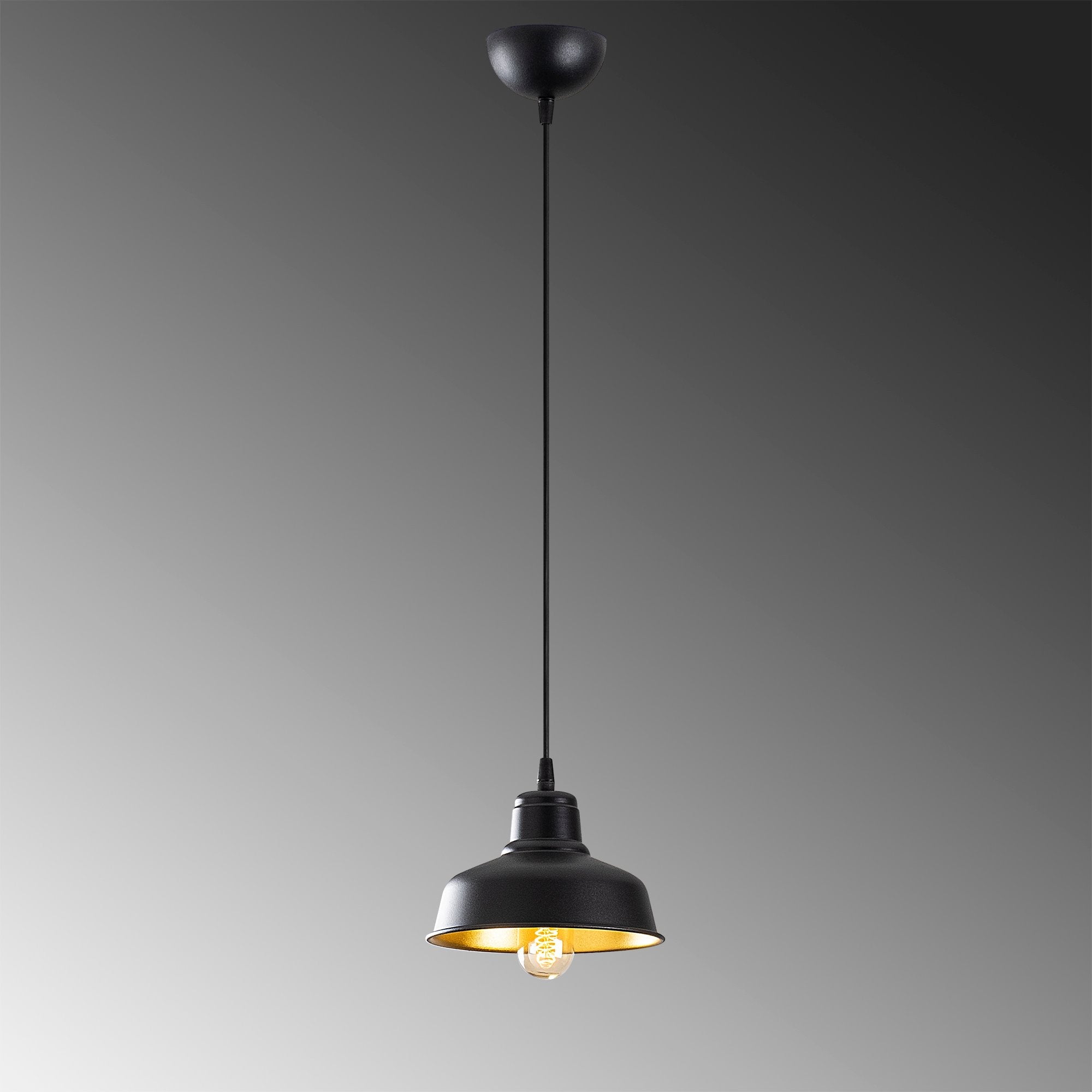 Comet 181 Black 1 Sıvama Sarkıt Aydınlatma 