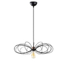 Corona 707 1 Black Tel Sarkıt Aydınlatma 