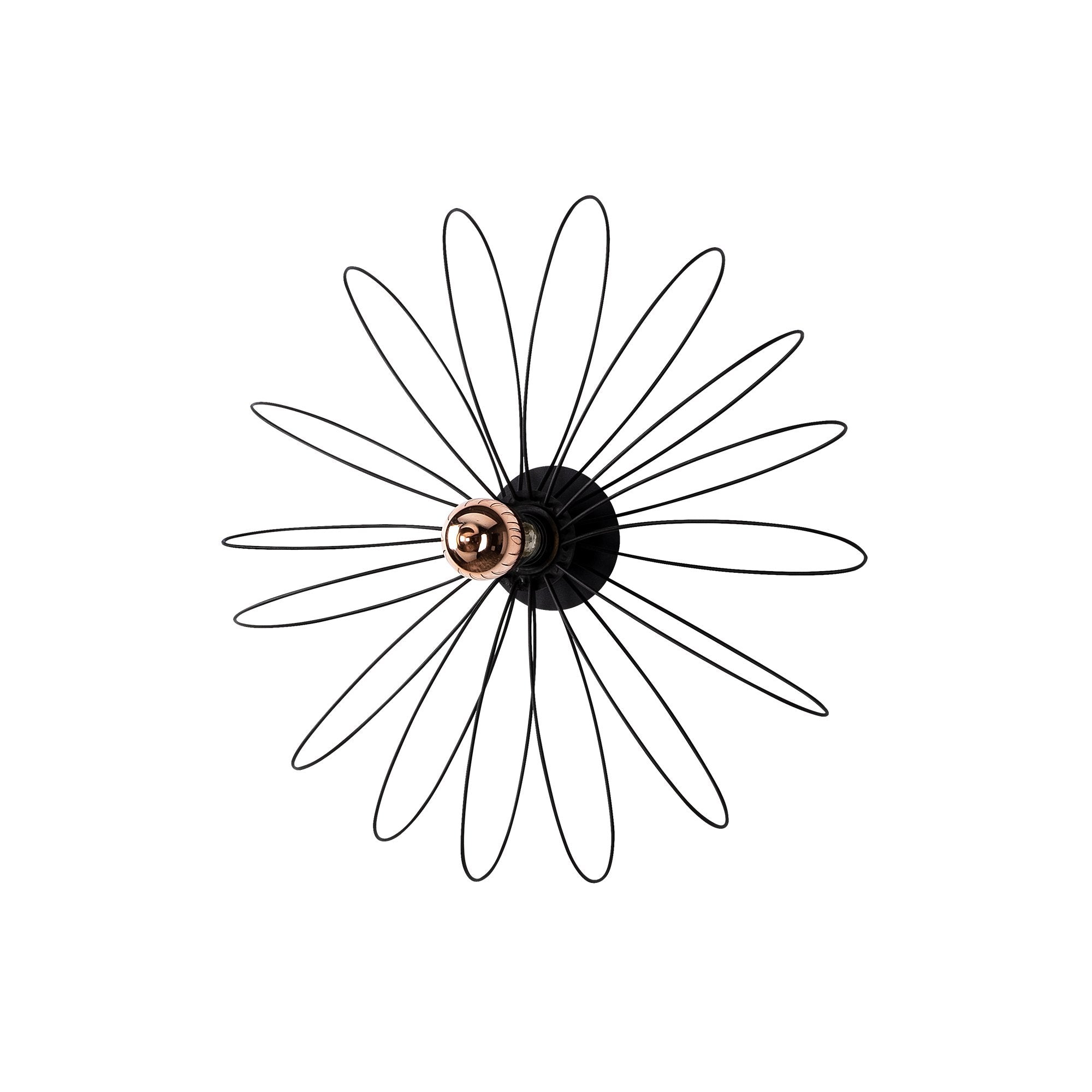 Corona 707 Black Tel Aplik Duvar Aydınlatma 