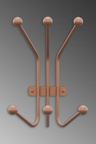 Dekoratif Metal Askılık, Mat Bakır - 23x13x30 Cm - 1