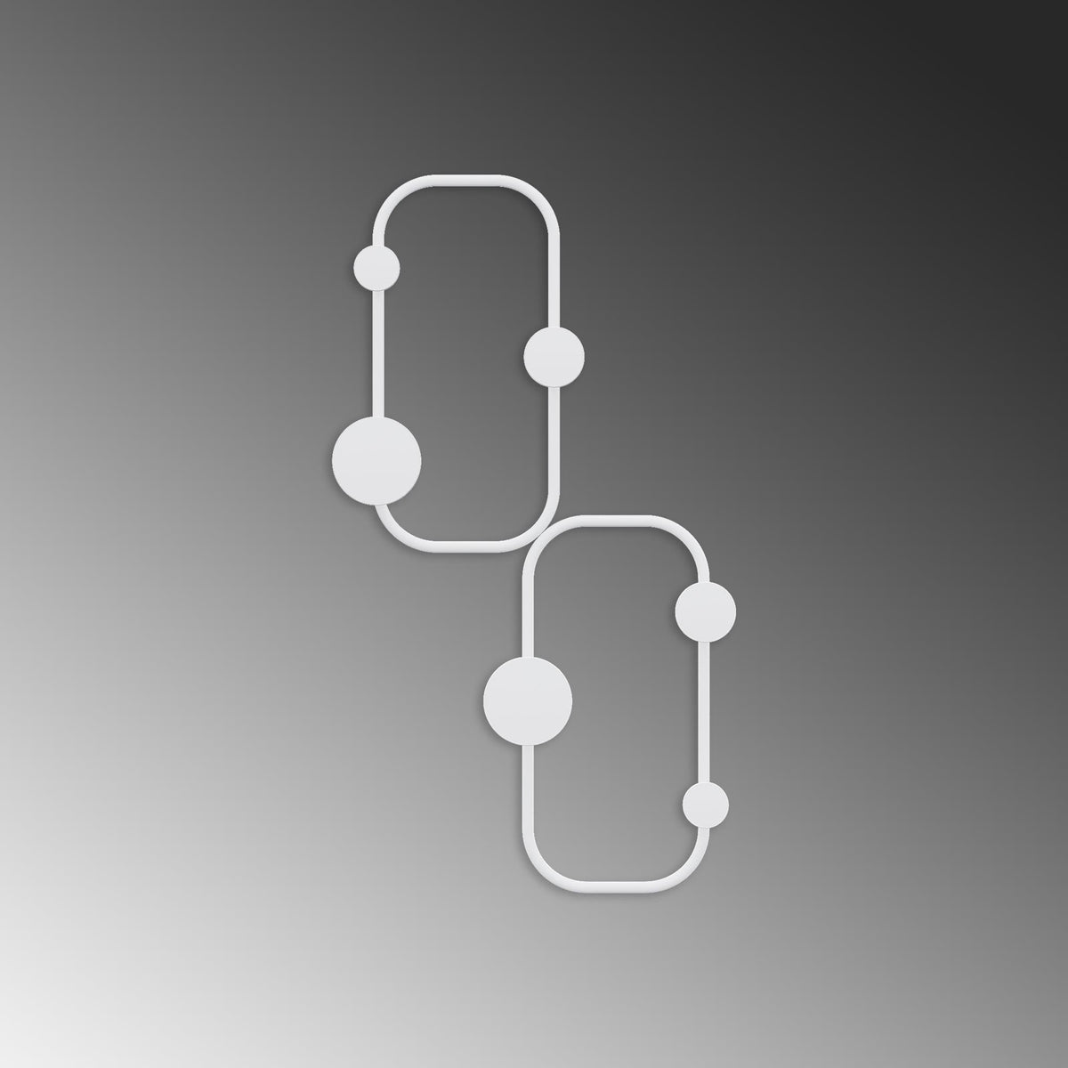 Amt-010-B Dekoratif Metal Askılık 