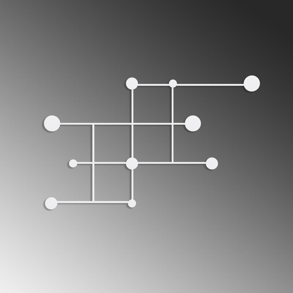 Amt-001-B Dekoratif Metal Askılık 