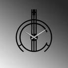 Watch-058 Dekoratif Metal Duvar Saati 