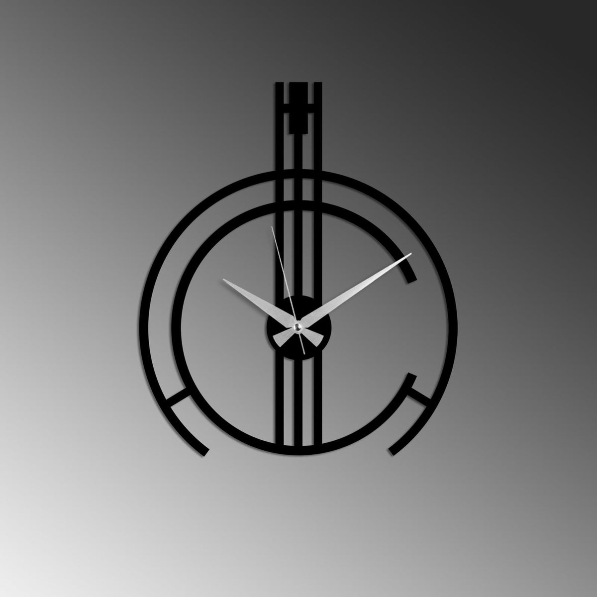 Watch-058 Dekoratif Metal Duvar Saati 