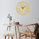 Watch-010-A Dekoratif Metal Duvar Saati 