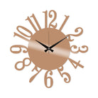 Watch-014-B Dekoratif Metal Duvar Saati 
