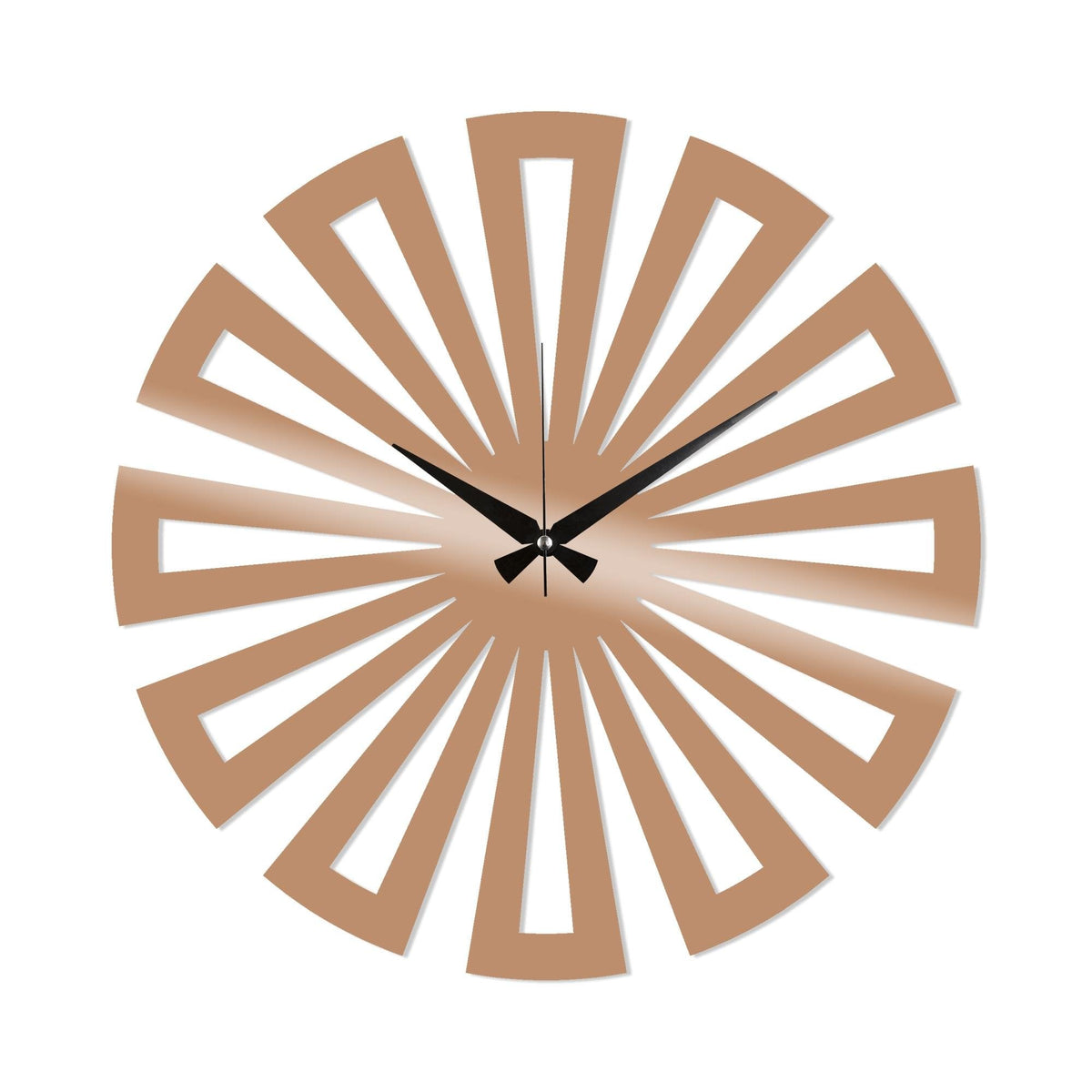 Watch-007-B Dekoratif Metal Duvar Saati 