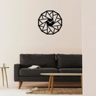 Watch-018 Dekoratif Metal Duvar Saati 