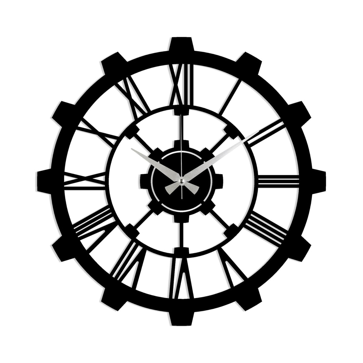 Watch-016 Dekoratif Metal Duvar Saati 