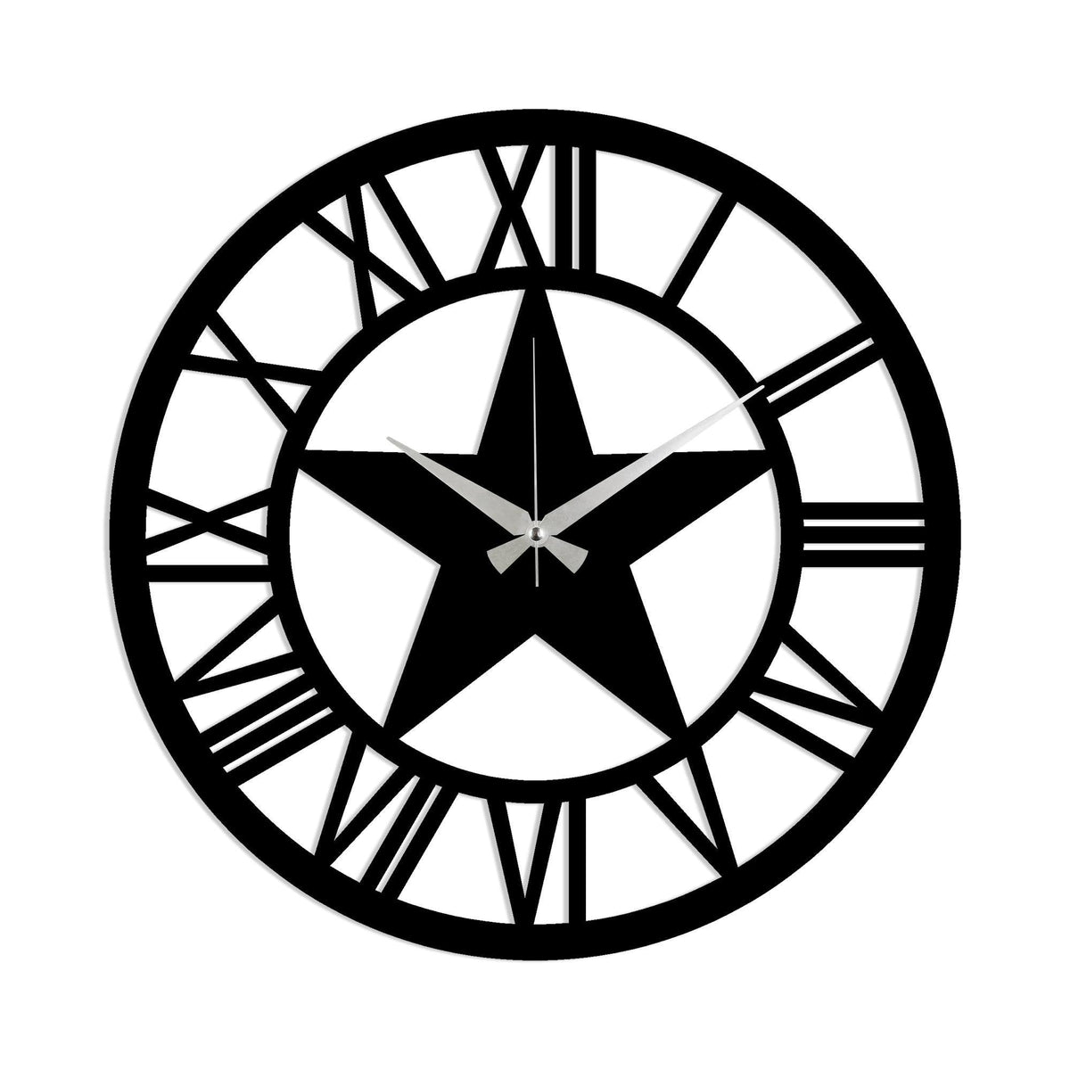 Watch-028 Dekoratif Metal Duvar Saati 