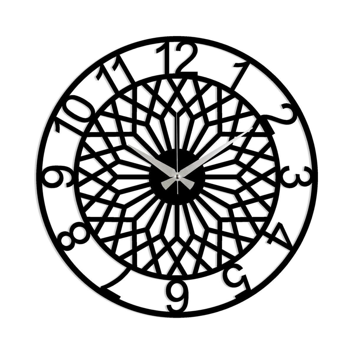 Watch-031 Dekoratif Metal Duvar Saati 