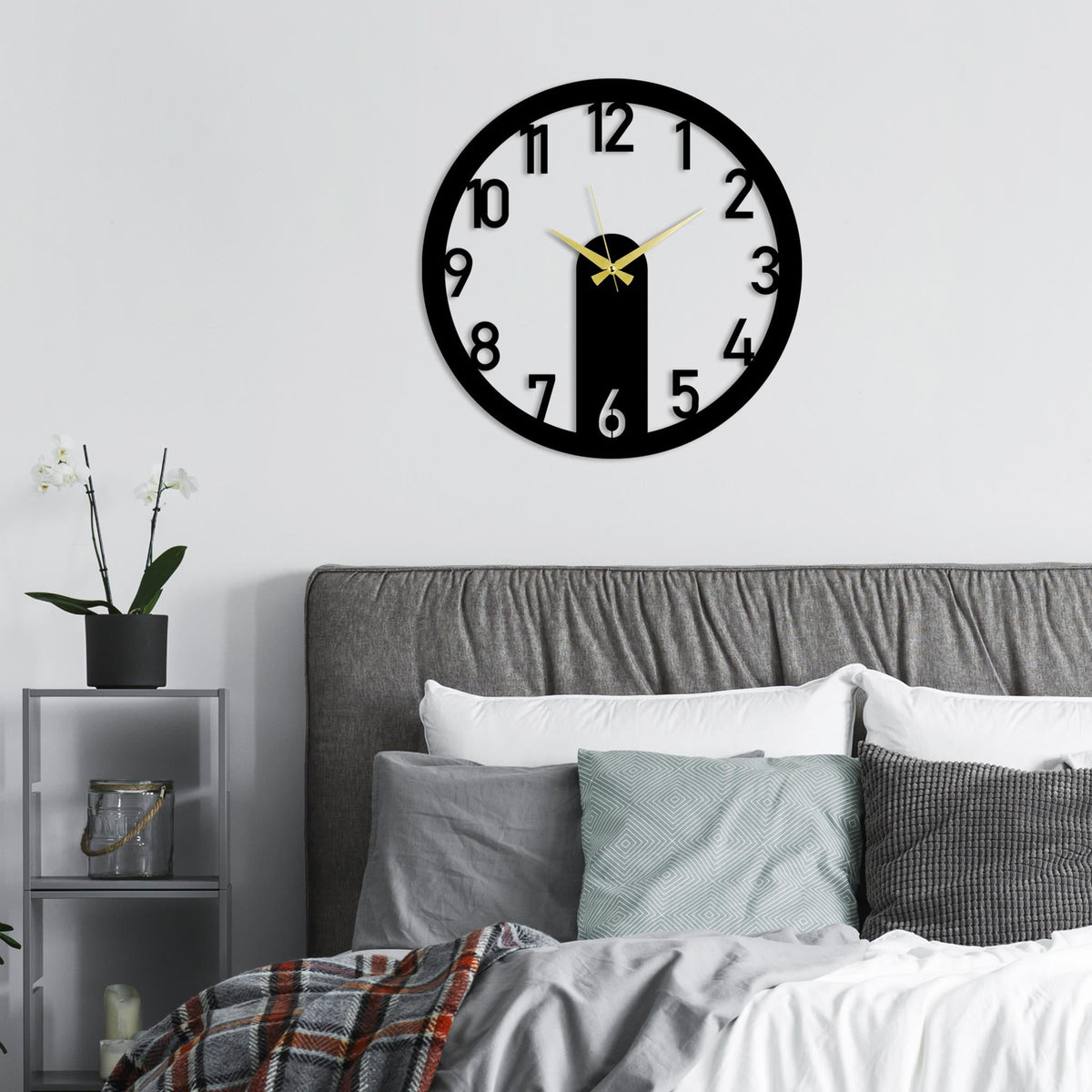 Watch-82 Dekoratif Metal Duvar Saati 
