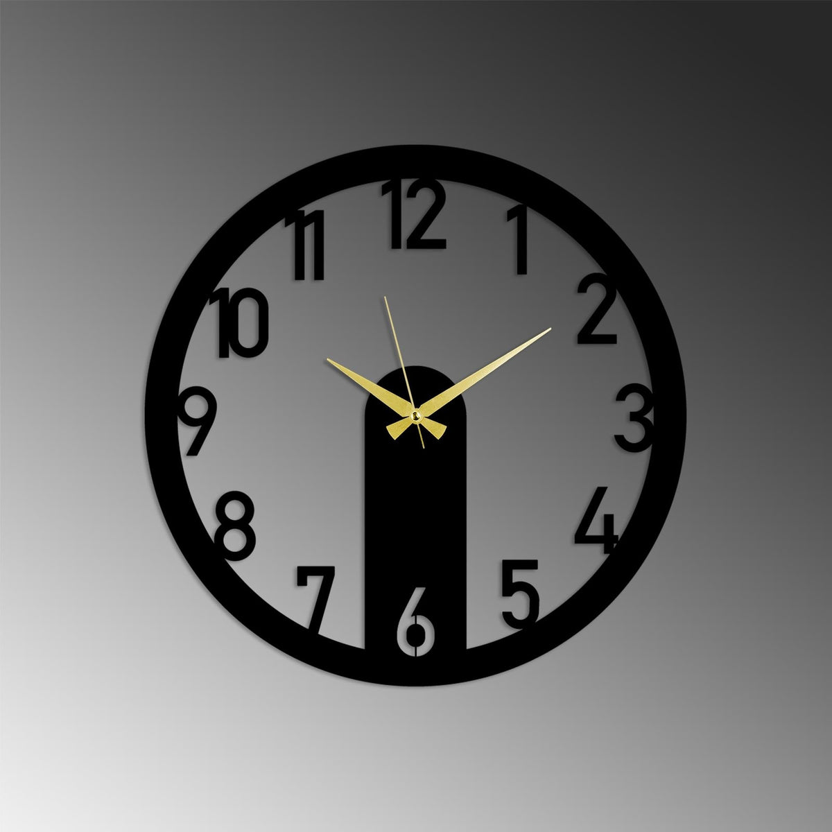 Watch-82 Dekoratif Metal Duvar Saati 