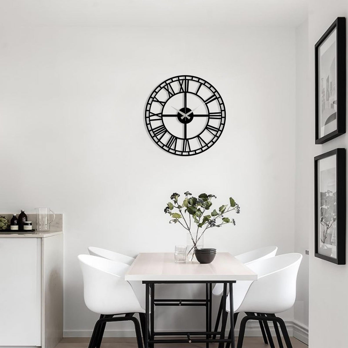 Watch-002 Dekoratif Metal Duvar Saati 
