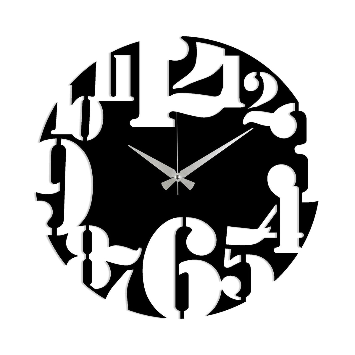 Watch-001 Dekoratif Metal Duvar Saati 
