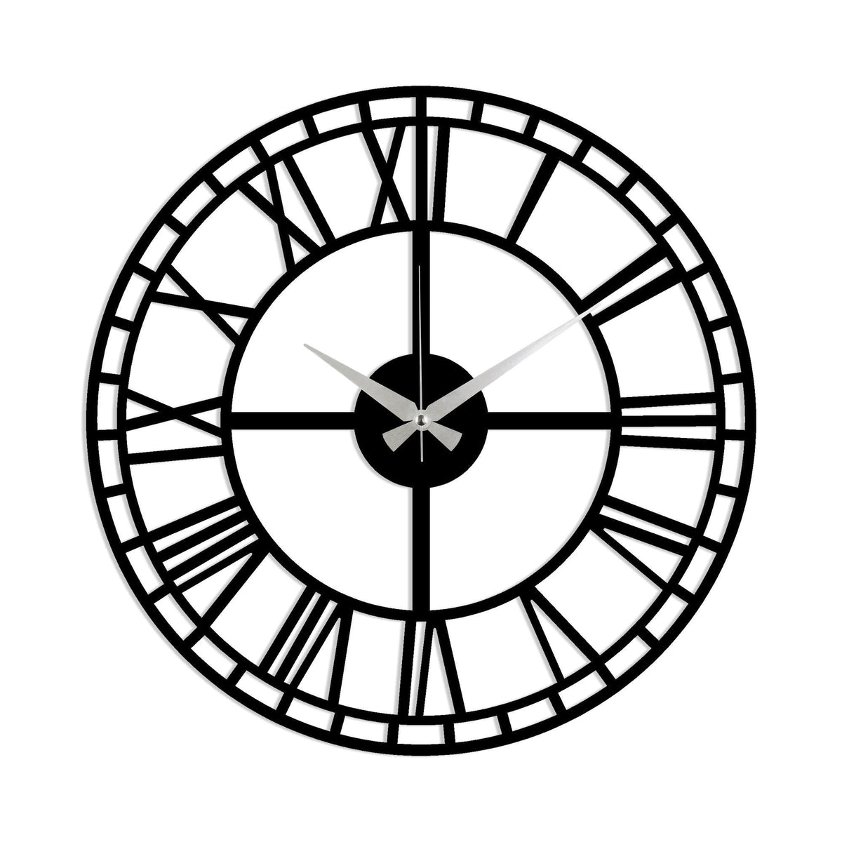 Watch-002 Dekoratif Metal Duvar Saati 