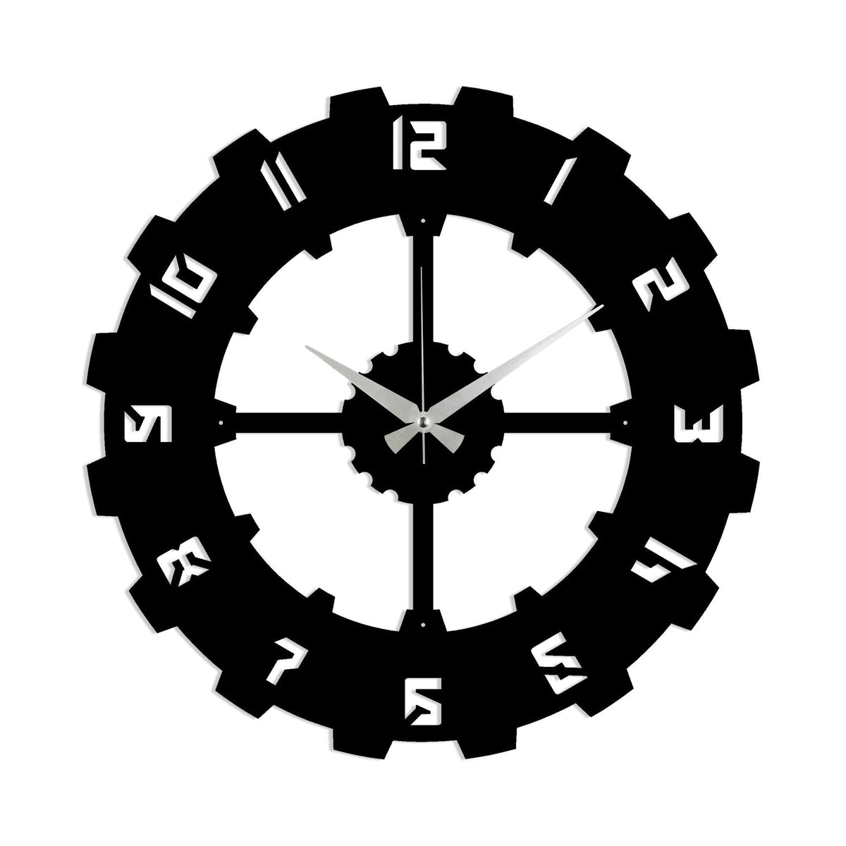 Watch-004 Dekoratif Metal Duvar Saati 