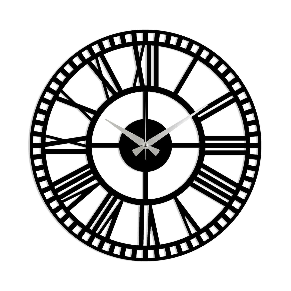 Watch-010 Dekoratif Metal Duvar Saati 