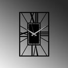 Watch-047 Dekoratif Metal Duvar Saati 