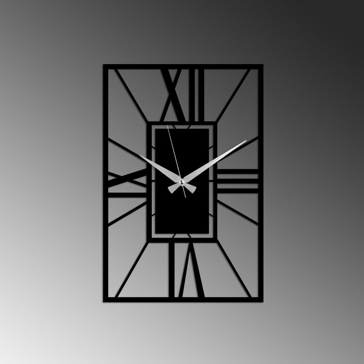 Watch-047 Dekoratif Metal Duvar Saati 