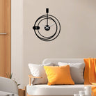 Watch-059 Dekoratif Metal Duvar Saati 