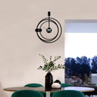 Watch-059 Dekoratif Metal Duvar Saati 