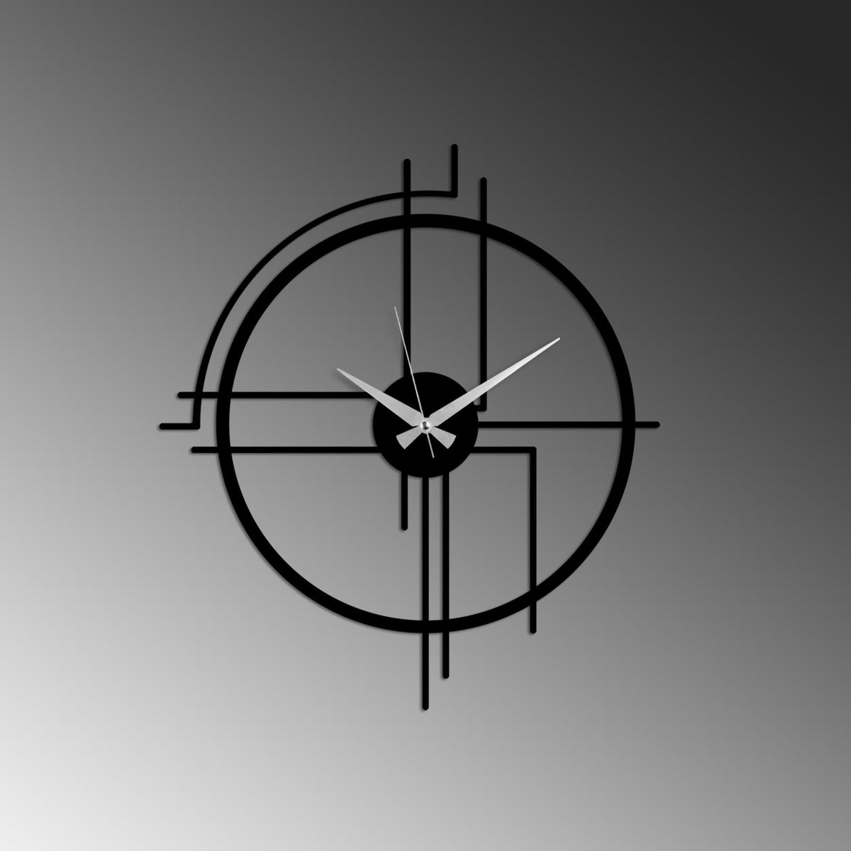 Watch-049 Dekoratif Metal Duvar Saati 