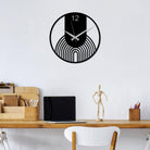 Watch-062 Dekoratif Metal Duvar Saati 