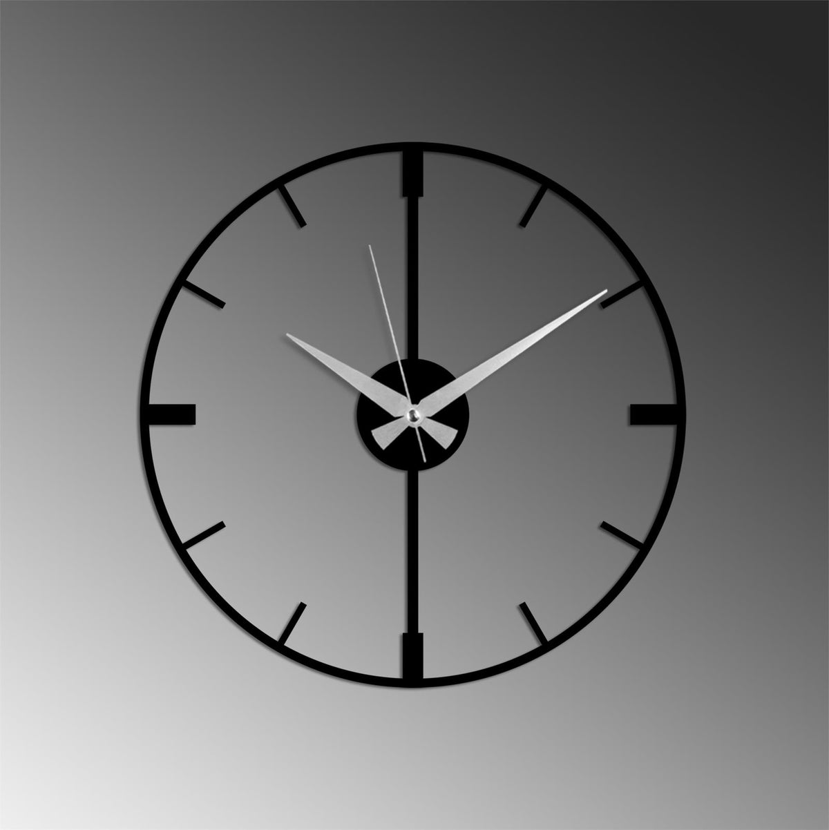 Watch-065 Dekoratif Metal Duvar Saati 