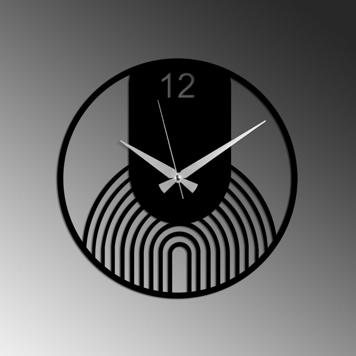 Watch-062 Dekoratif Metal Duvar Saati 