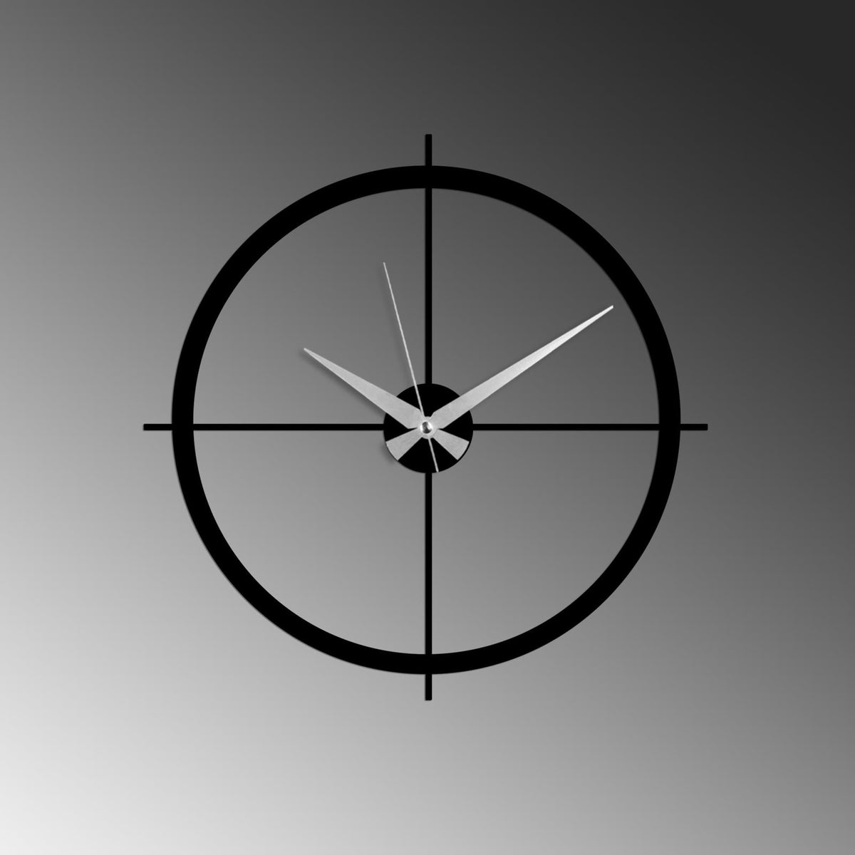 Watch-052 Dekoratif Metal Duvar Saati 