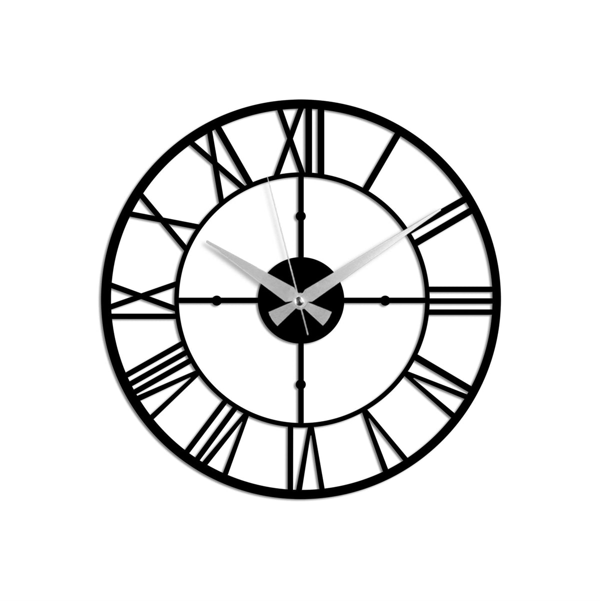Watch-069 Dekoratif Metal Duvar Saati 