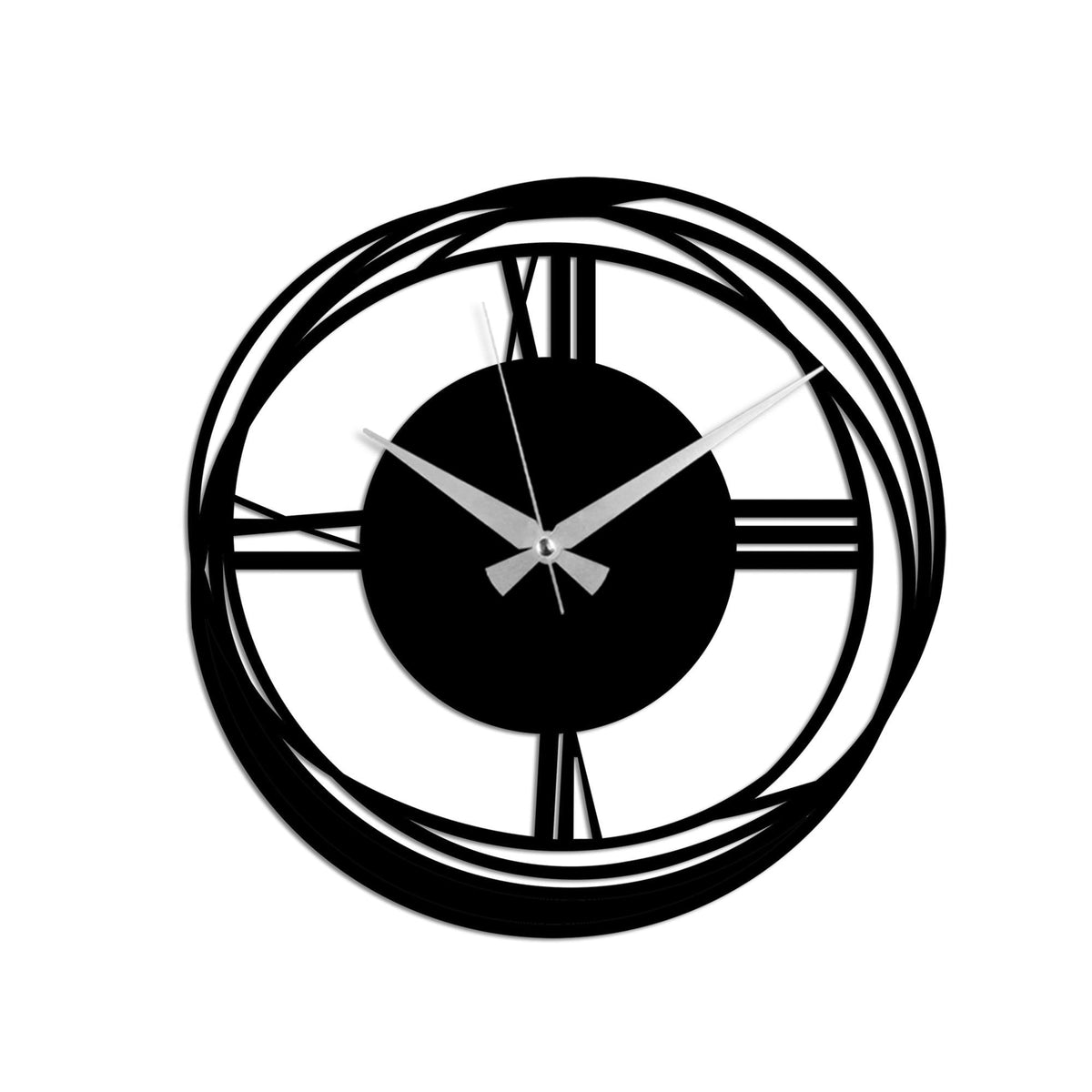 Watch-074 Dekoratif Metal Duvar Saati 