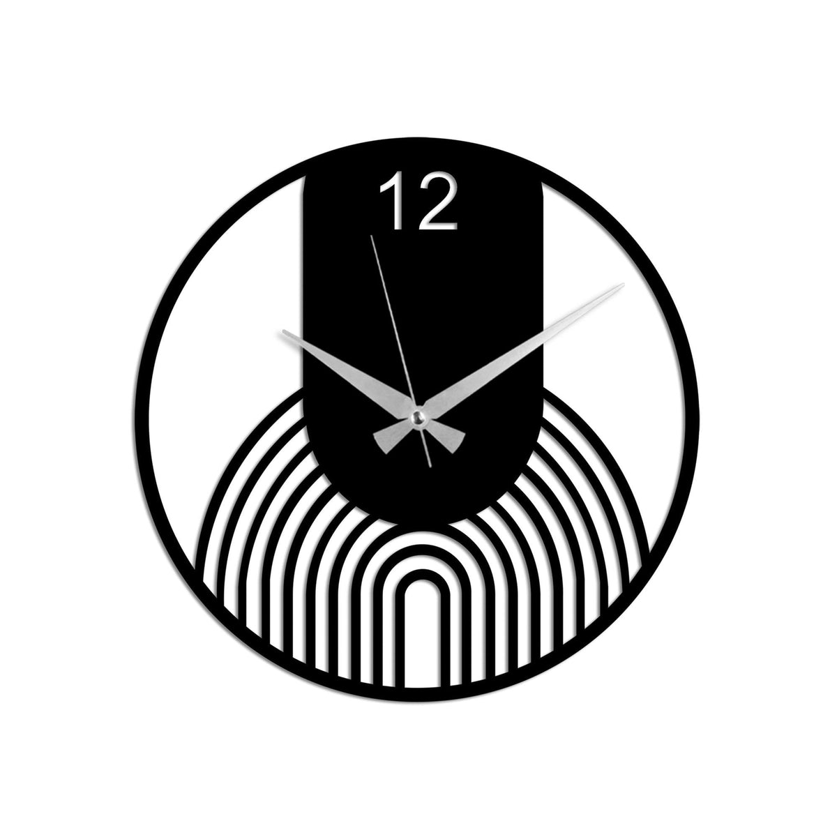 Watch-062 Dekoratif Metal Duvar Saati 