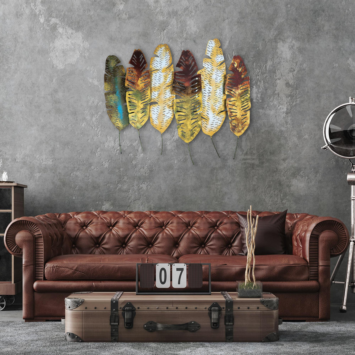 Bys-056 Dekoratif Metal Duvar Tablosu 