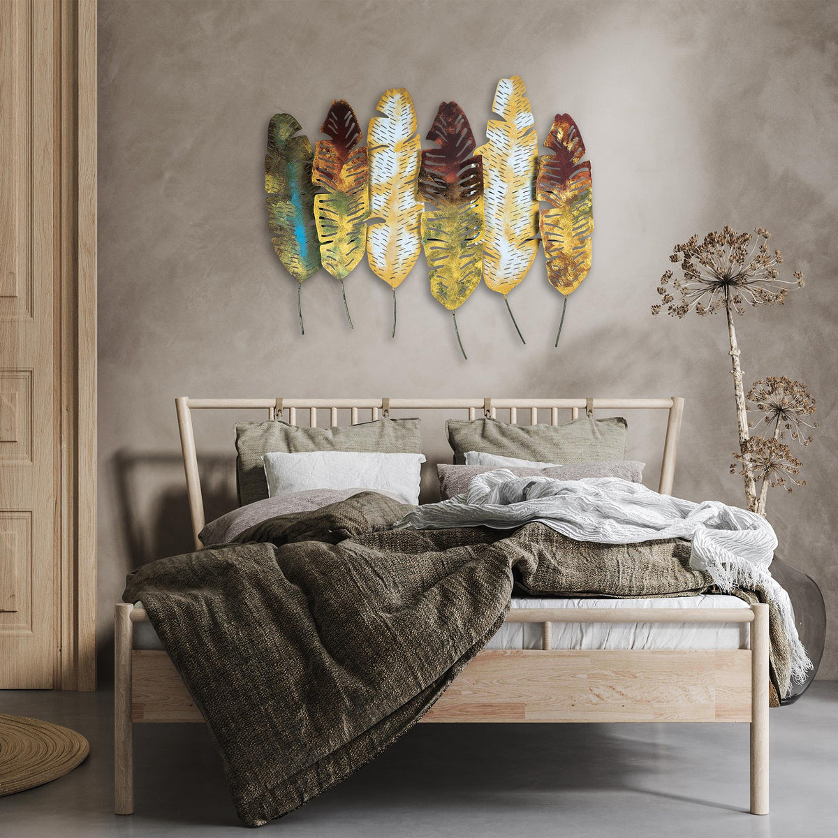 Bys-056 Dekoratif Metal Duvar Tablosu 