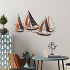 Bys-071-A Dekoratif Metal Duvar Tablosu 