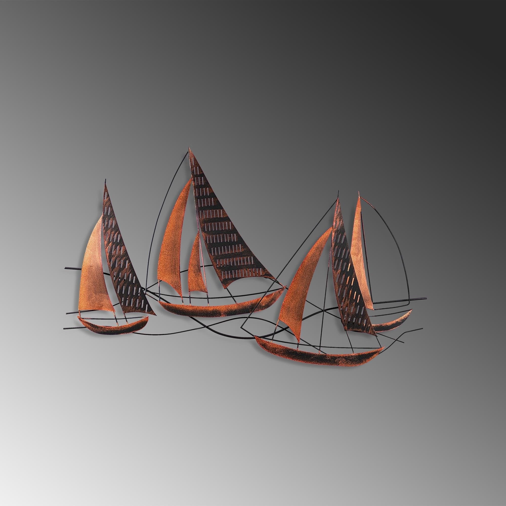 Bys-071-A Dekoratif Metal Duvar Tablosu 