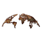Bys-127-A Dekoratif Metal Duvar Tablosu 