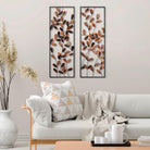 Bys-094-B Dekoratif 2'Li Metal Duvar Tablosu 