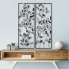 Bys-094 Dekoratif 2'Li Metal Duvar Tablosu 