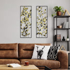 Bys-094-A Dekoratif 2'Li Metal Duvar Tablosu 