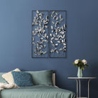 Bys-094 Dekoratif 2'Li Metal Duvar Tablosu 