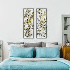 Bys-094-A Dekoratif 2'Li Metal Duvar Tablosu 