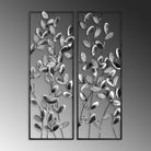 Bys-094 Dekoratif 2'Li Metal Duvar Tablosu 