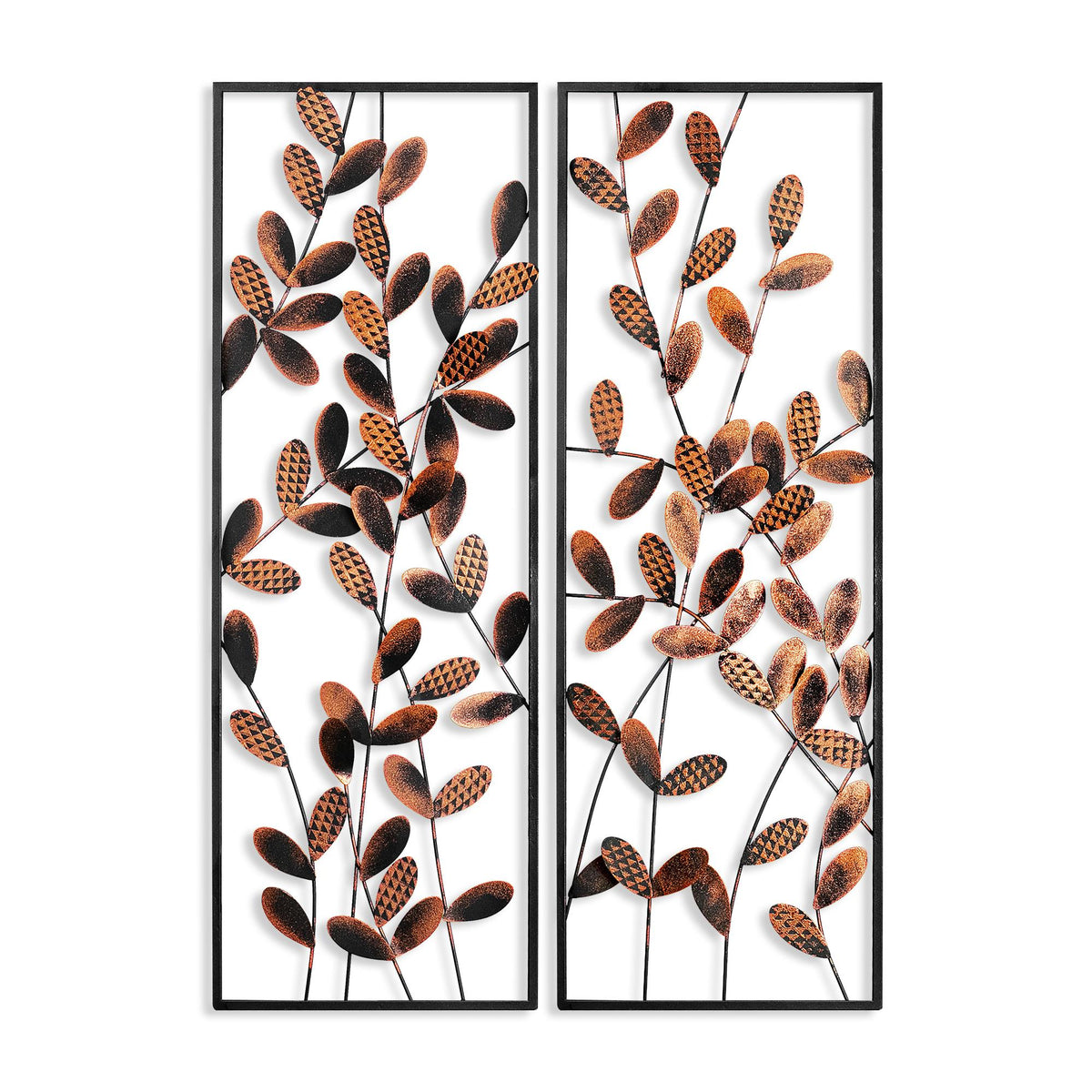 Bys-094-B Dekoratif 2'Li Metal Duvar Tablosu 