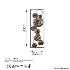 Bys-122-A Dekoratif Metal Duvar Tablosu 