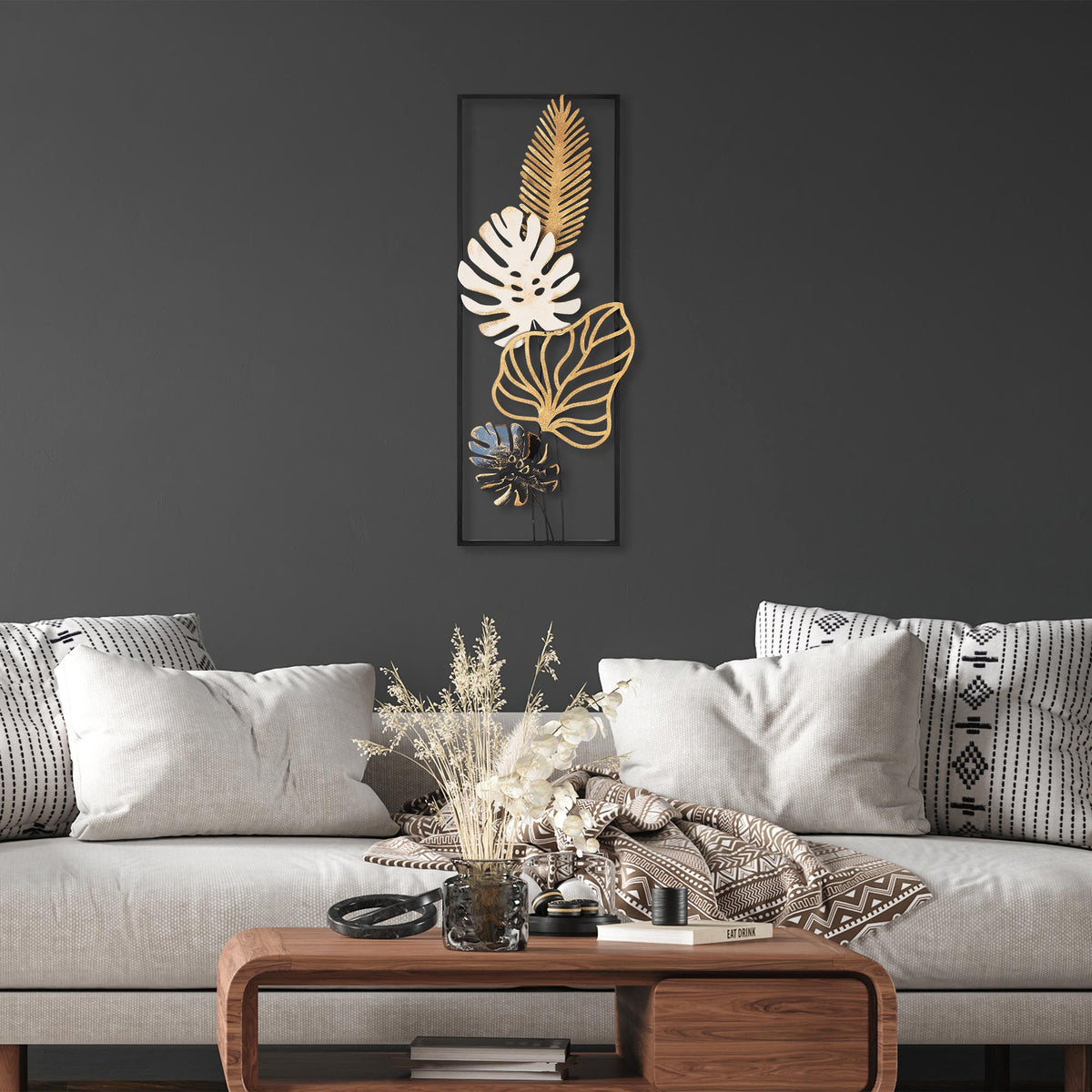 Bys-082 Dekoratif Metal Duvar Tablosu 