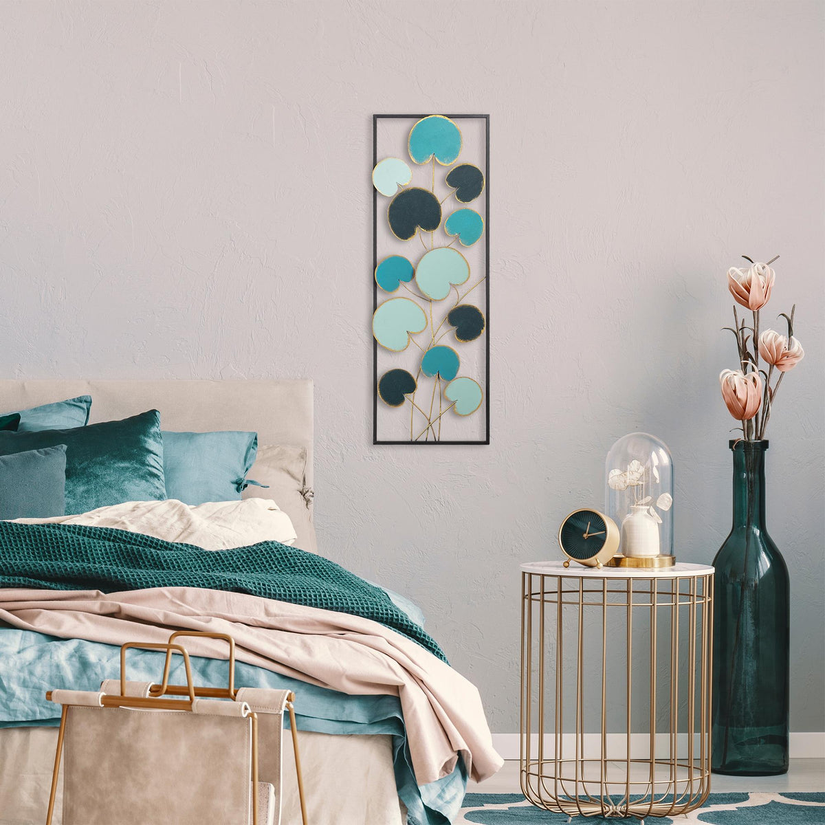 Bys-074 Dekoratif Metal Duvar Tablosu 