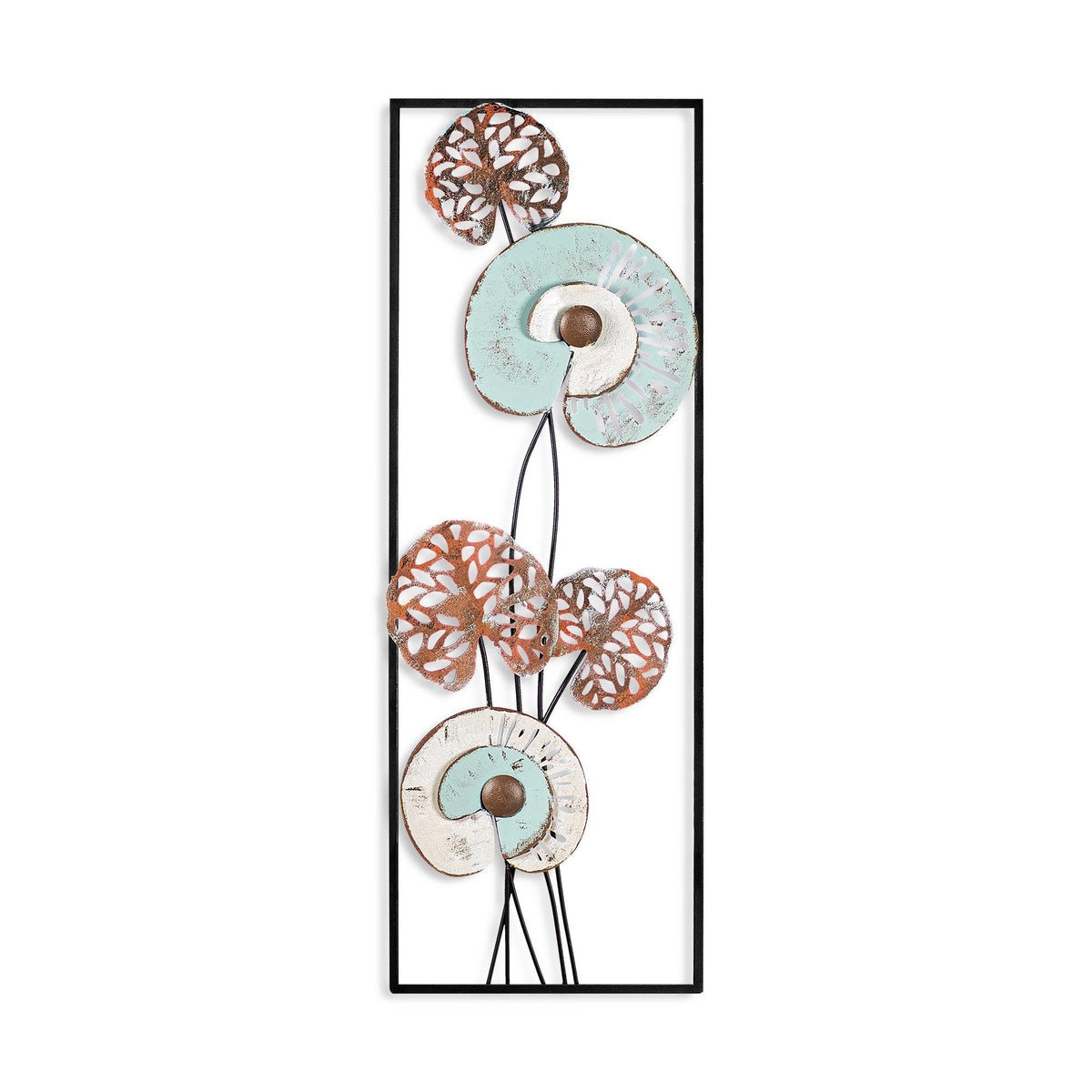 Bys-078-A Dekoratif Metal Duvar Tablosu 